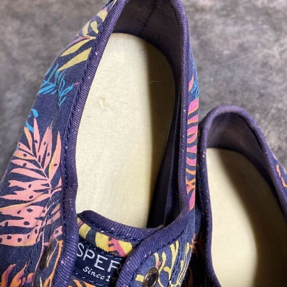 Sperry Seacoast Seaweed Sneakers Size 9 - Picture 8 of 10